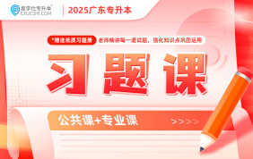 2025广东专升本习题课