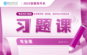 2025安徽專升本習(xí)題課—專業(yè)課