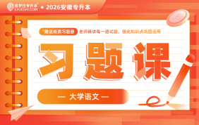 2026安徽专升本习题课-大学语文
