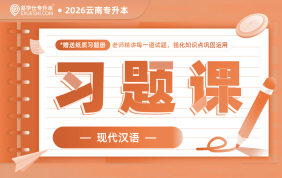 2026云南专升本习题课（现代汉语）