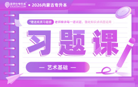 2026内蒙古专升本习题课【艺术基础】