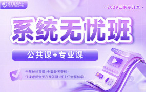 2029云南专升本系统无忧班