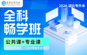 2028湖北专升本全科畅学班